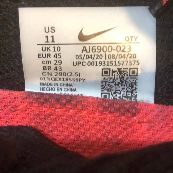 Nike Air Vapormax Flyknit 3.0 Snakeskin Sneakers Size 11 - Picture 7 of 7